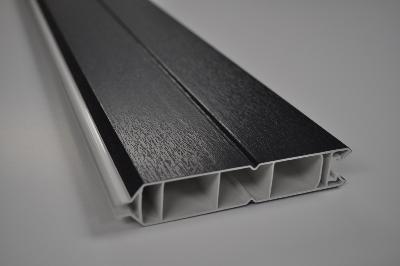 Planche Volet PVC Anthracite 117 mm/ml