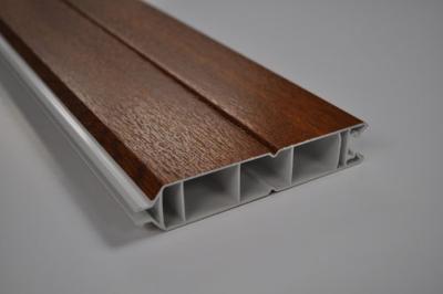 Planche Volet PVC Chêne doré 117 mm/ml