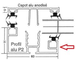 Profil Bordure Brut PL 16mm/3ml